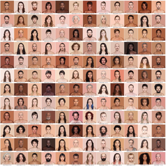   HUMANÆ - WORK IN PROGRESS    Humanæ&nbsp;is a “work in progress” by the Brazilian Angélica Dass, who intends to deploy a chromatic range of the different human skin colors. Those who pose are volunteers who have known the project and decide to participate. There is no previous selection of participants and there are no classifications relating to nationality, gender, age, race, social class or religion. Nor is there an explicit intention to finish it on a specific date. It is open in all senses and it will include all those who want to be part of this colossal global mosaic. The only limit would be reached by completing all of the world’s population.  A photographic taxonomy of these proportions has been rarely undertaken; those who preceded Angélica Dass were characters of the 19th century that, for various reasons - legal, medical, administrative, or anthropological - used photographs to establish different types of social control of the power. The best-known is that of the portraits of identity, initiated by Alphonse Bertillon and now used universally. However, this taxonomy close to Borges´ world, adopts the format of the PANTONE ® guides, which gives the collection a degree of hierarchical horizontality that dilutes the false preeminence of some races over others based on skin color or social condition.  These guidelines have become one of the main systems of color classification, which are represented by means of an alphanumeric code, allowing to recreate them accurately in any medium: is a technical-industrial standard. The process followed in Humanæ&nbsp;also is rigorous and systematic: the background for each portrait is tinted with a color tone identical to a sample of 11 x 11 pixels taken from the face of the photographed. Aligned as in the famous samples, its horizontality is not only formal also is ethical.  Thus, without fuss, with the extraordinary simplicity of this semantic metaphor, the artist makes an “innocent” displacement of the socio-political context of the racial problem to a safe medium, the guides, where the primary colors have exactly the same importance that the mixed ones. It even dilutes the figure of power that usually the photographer holds. The use of codes and visual materials belonging to the imagery that we all share, leaves in the background the self-referentiality of the artist, insistent and often tiresome.  The will that the project evolves in other directions beyond their control (debates, educational applications, replicas and a host of alternatives that have already triggered by sharing Humanæ&nbsp;on social networks) contributes also to the dilution of the hierarchy of the author.  Many of the ingredients that characterize the [best] spirit of this time appear to be part of this project: shared authorship, active solidarity and local proposals likely to operate globally, networking, communication expanded to alternative spaces of debate, awareness without political ideology, social horizontality…  The spectator is invited to press the share button in his brain.   Alejandro Castellote   &nbsp;PANTONE® and other Pantone trademarks are the property of, and are used with the written permission of, Pantone LLC.&nbsp; PANTONE Color identification is solely for artistic purposes and not intended to be used for specification.&nbsp; All rights reserved. 